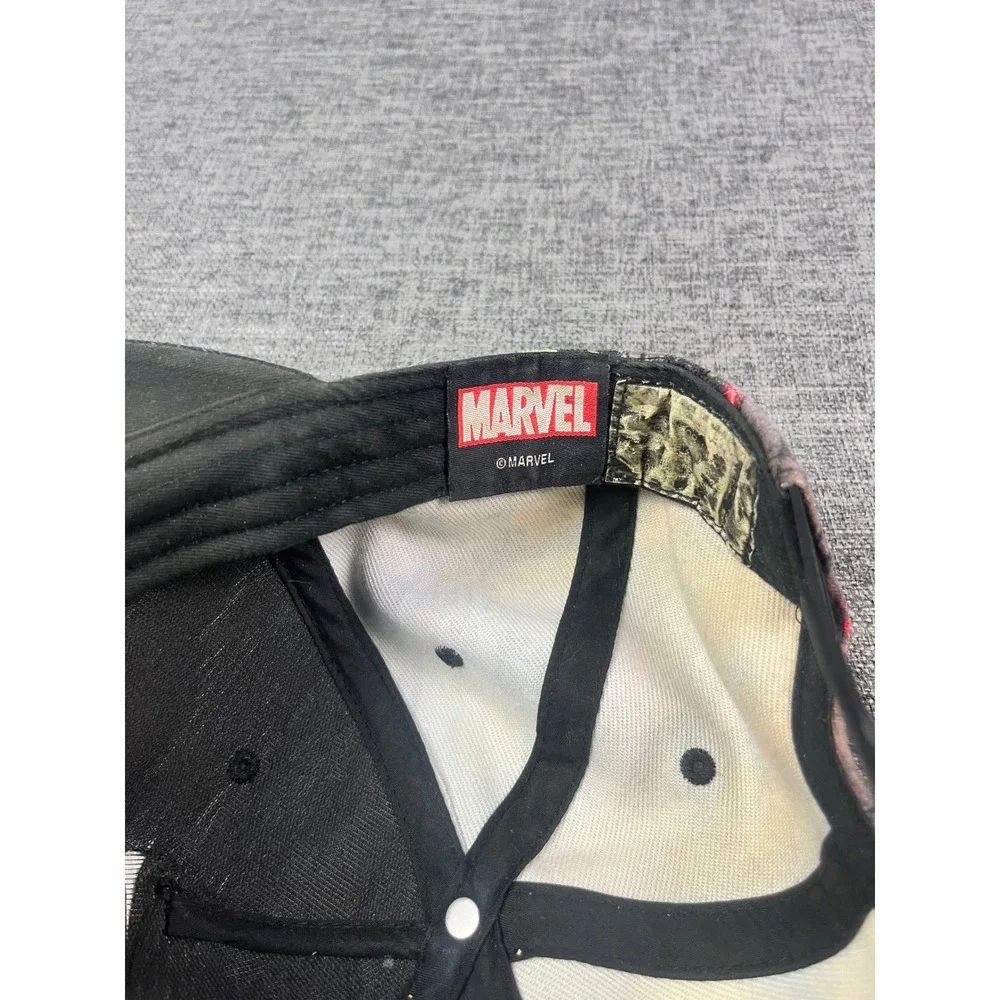 Marvel Comics Venom All Over Print Snapback Hat Black Flat Brim Adjustable Cap